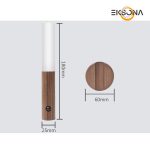 چراغ اضطراری و تزئینی مدل ILS-08 طرح چوب