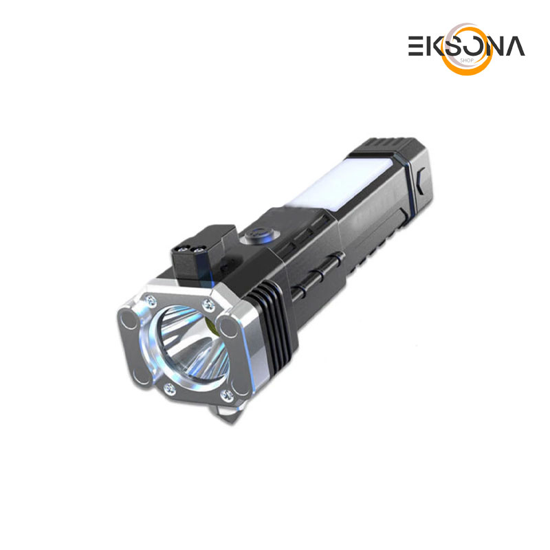 چراغ قوه دستی مدل 8 کاره led torch