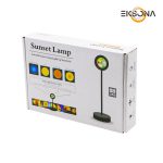 چراغ رومیزی مدل غروب خورشید rgb