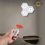 لامپ ال ای دی کنترلی مدل touch switch مجموعه سه عددی