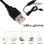 رینگ لایت مدل ذره بین کد 12W-360 ROTATABLE