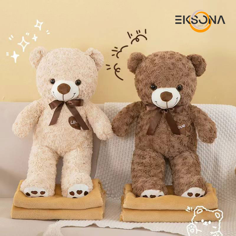 عروسک پتویی خرس تدی مدل Teddy bear