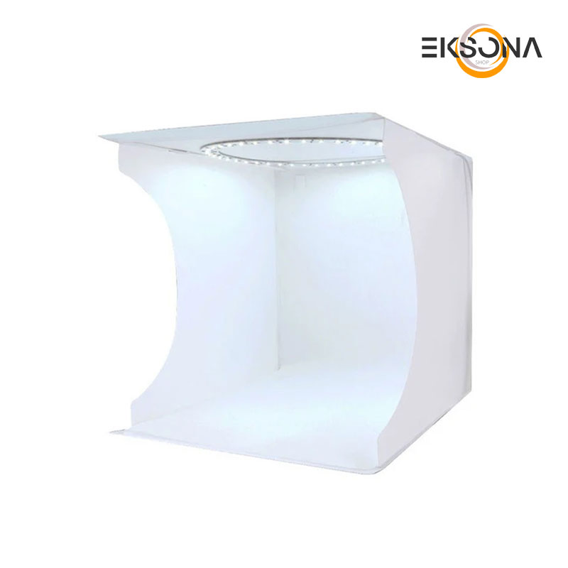 چادر عکاسی پلوز Ring LED PU5O23 ابعاد 23×23 سانتی‌متر