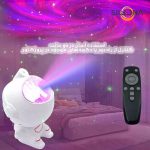 چراغ خواب اتاق کودک فضانورد مینی مدل starry sky-12RGB