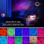 چراغ خواب اتاق کودک فضانورد مینی مدل starry sky-12RGB