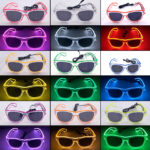 عینک تزئینی مدل بلک لایت کد 1NEON-REY