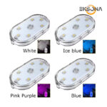 چراغ تزئینی سقف خودرو اکی یس مدل oK-6LED-COLOR