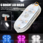 چراغ تزئینی سقف خودرو اکی یس مدل oK-6LED-COLOR