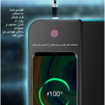 ماوس پد و شارژر  گیمینگ RGB مدل MP_28