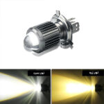 لامپ هدلایت موتور سیکلت مدل LED-SINGL پایه H4