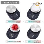 ترازوی آشپزخانه بلوتوثی مدل XY-8058A