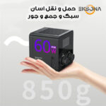 نور ثابت ال ای دی مدل SL-C60R