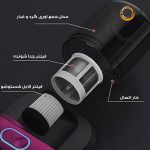جارو شارژی دستی ضد شپش مدلYX-816