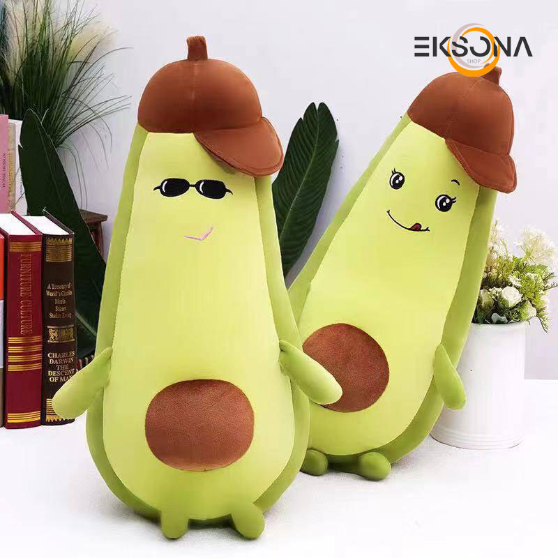 عروسک پولیشی طرح آووکادو مدل AVOCADO به همراه پتو