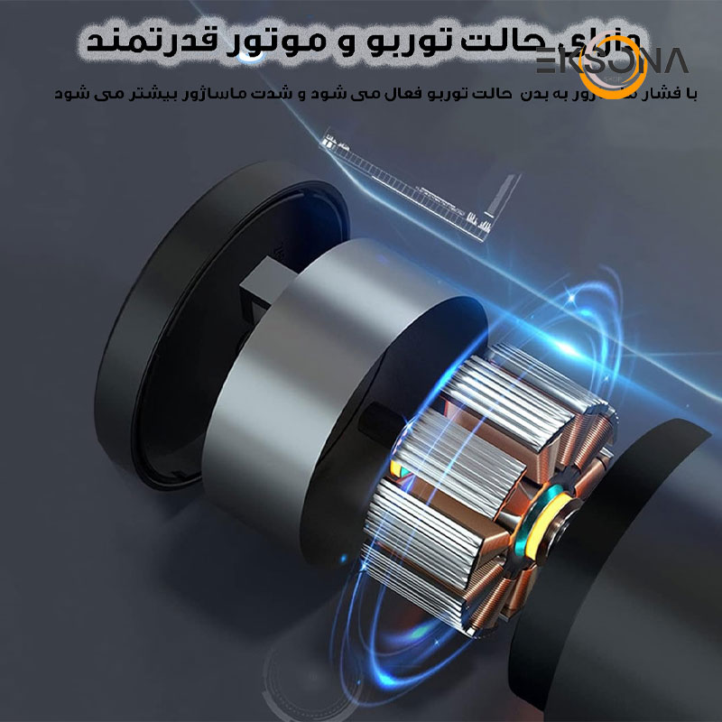 ماساژور تفنگی گلویش استایل مدل LCD-25 W