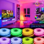 ریسه ال ای لومیز مدل SmartStrip-44key-40m bluetooth