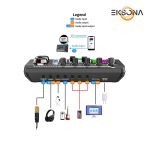 میکروفون استودیویی مدل BM800 به همراه کارت صدا F998