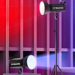 نور ثابت ال ای دی مدل  MM8518 RGB به همراه کاسه نور