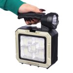 نورافکن دستی خورشیدی مدل جعبه ابزاردار کد 7739-C