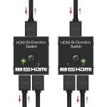 سوییچ 1 به 2 HDMI مدل AB