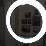 رینگ لایت مدل MJ56-RGB K به همراه سه پایه نگهدارنده