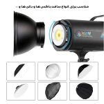 نور ثابت ال ای دی مدل  MM8518 RGB به همراه کاسه نور