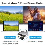 مبدل USB-C به HDMI/VGA مدل DJ61316