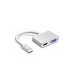 مبدل USB-C به HDMI/VGA مدل ph3206