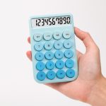 ماشین حساب رومیزی مدل پاستلی کد OS-9166