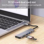 هاب ۶ پورت USB-c مدل szvivid