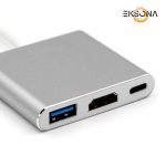 نوع کابل شارژ و مبدل مبدل ها سازگار با فقط ٰٰگوشی‌های پرچمدار و رده بالا، مثل سری S و Note در سامسونگ که یعنی از قابلیت Alt Mode پشتیبانی کند. و سورفیس، مک بوک و برخی مدل‌های کروم بوک نوع کابل USB Type-C طول کابل ۱۲ سانتی متر جنس کابل PVC