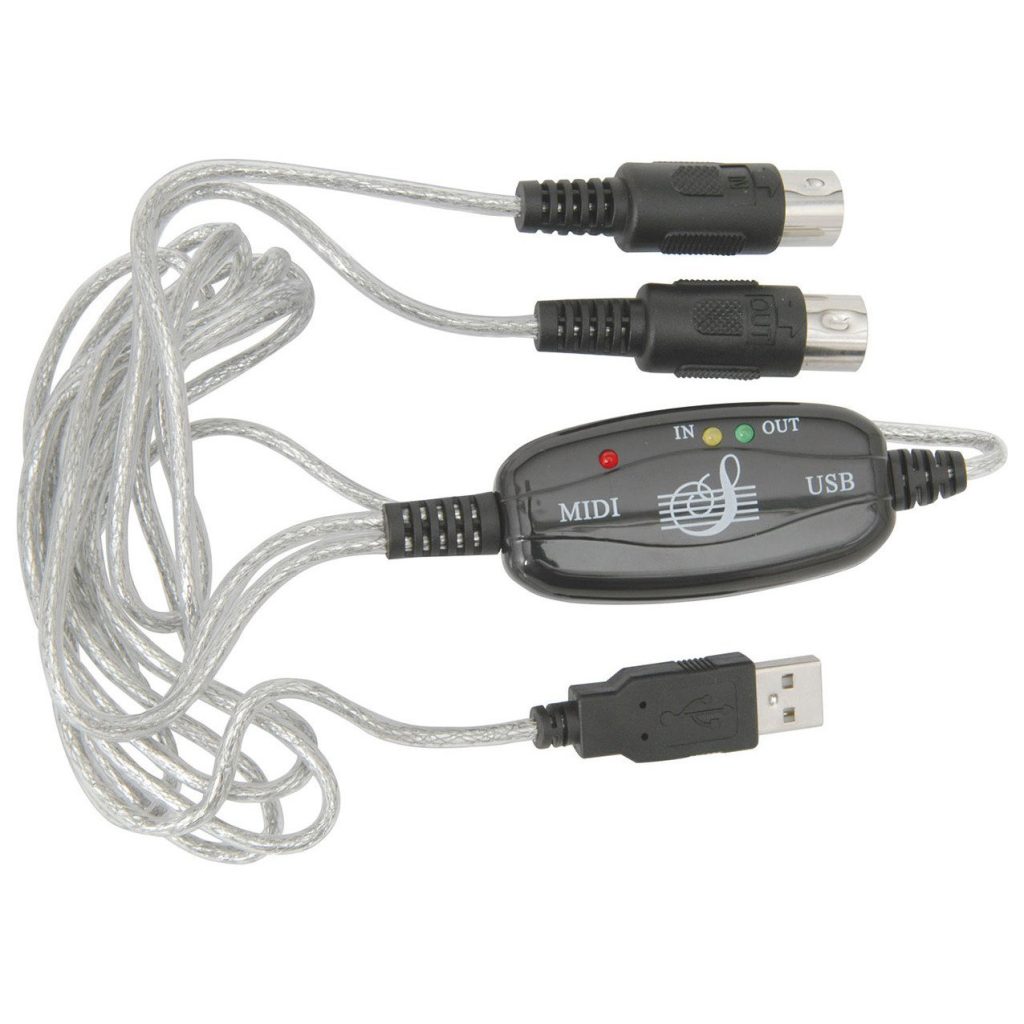 کابل تبدیل midi به USB مدل AM01