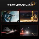 چراغ اضطراری مدل HW-7799 W - Image 2