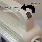 چراغ اضطراری مدل HW-7799 W - Image 6
