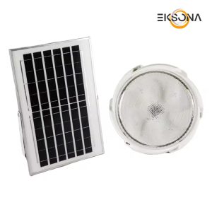 چراغ خورشیدی سقفی مدل CIR-HY013 ظرفیت 200 وات
