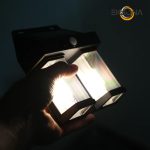 چراغ دیواری خورشیدی سنسوردار مدل BK618-2