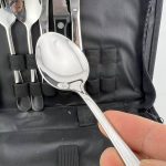 مجموعه ظروف سفری 2 نفره کد Stainless steel