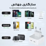 شارژر دیواری 35 وات راسین مدل A2306 EMC