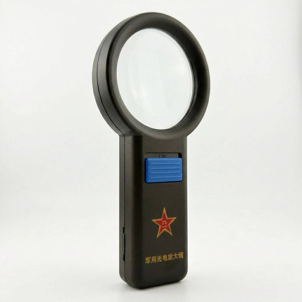 ذره بین مدل چراغ دار کد 80Mm