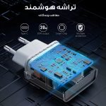 شارژر دیواری 20 وات راسین مدل A2347 EMC