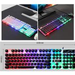 کیبورد و ماوس مخصوص بازی لایمید مدل GTX300-W