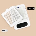 لاک خشک کن مدل هواکش دار  کد XZMUV-102