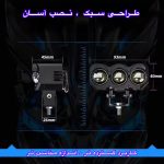 پروژکتور آفرودی موتور سیکلت و خودرو مدل MLX3 بسته دو عددی