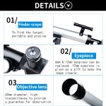 تلسکوپ مدل Refractor 100X