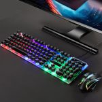 کیبورد و ماوس مخصوص بازی لایمید مدل GTX300-W