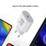 شارژر دیواری 20 وات راسین مدل A2347 EMC
