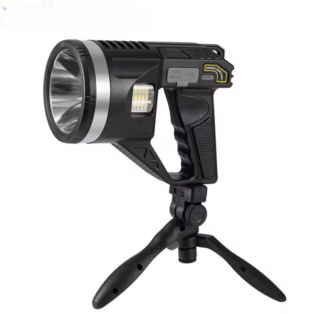 نورافکن دستی اسمایلینگ شارک مدل W5173 با نور چند رنگ