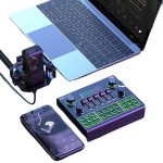 میکروفون استودیویی مدل BM800-V9 به همراه کارت صدا
