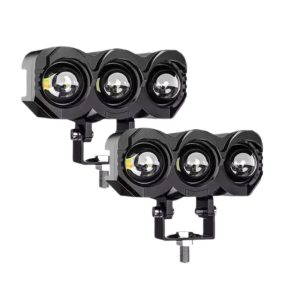 پروژکتور آفرودی موتور سیکلت و خودرو مدل MLX3 بسته دو عددی