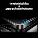 محافظ صفحه نمایش گوشی موبایل لومیز مدل آسان نصب شو مناسب iphone 14 ProMax